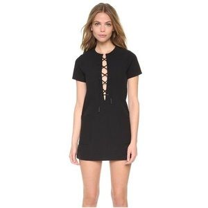 Kendall & Kylie Mini Lace-Up Dress
